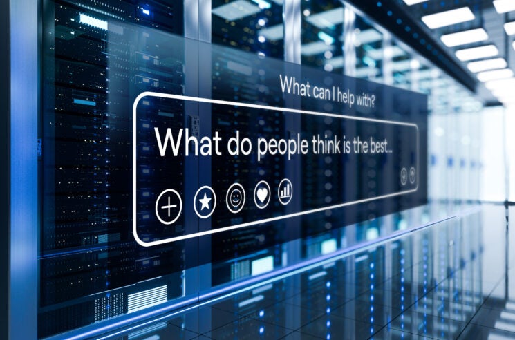 Image of network server room