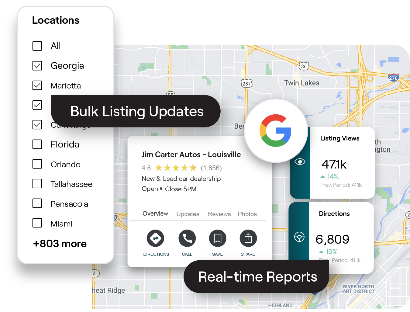 Business Listings UI
