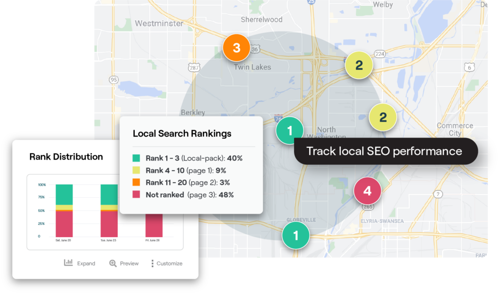 Business Listings Map UI
