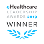 Logo of the eHealthcare Leadership Awards, Winner 2019